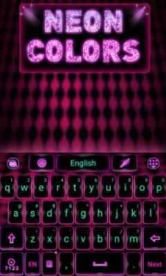 Play Neon Colors GO Keyboard Theme 