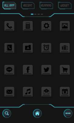 Play Neon dodol launcher theme 