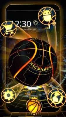 Play Neon Tech Basketball 3D Theme 