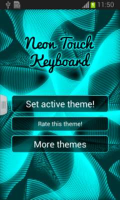 Play Neon Touch Keyboard 