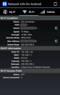 Play Network Info for Android 