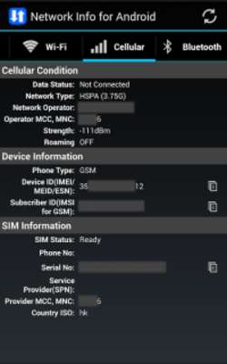 Play Network Info for Android 