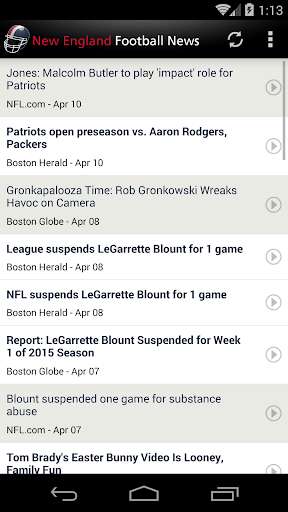 Play APK New England Football News  and enjoy New England Football News with UptoPlay com.zenmobi.android.app.nfl.patriotsnews