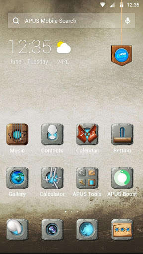 Play APK New Simple Stone Age APUS launcher  and enjoy New Simple Stone Age APUS launcher with UptoPlay com.apusapps.theme.i_chinampa_bd73de81b1