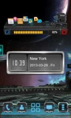 Play Next Clock Widget Play Next Clock Widget