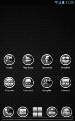 Play Next Launcher Platinum Theme Play Next Launcher Platinum Theme