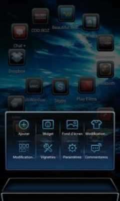 Play Next Launcher Theme iblue 