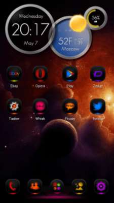 Play Next Launcher Theme MagicMix 