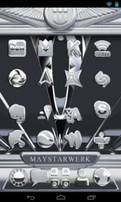 Play Next Launcher Theme Platinum 