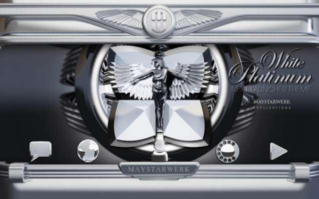 Play Next Launcher Theme Platinum 