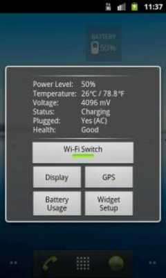 Play Nice Simple Battery (Widget) 