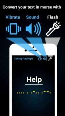 Play Night Light - Morse code flash light 