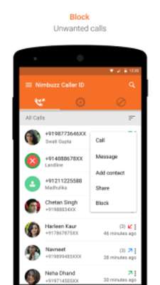 Play Nimbuzz Caller ID 