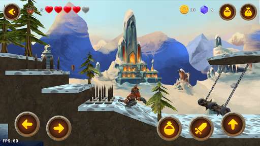 Play APK Nine Worlds Adventure - A Viking Saga  and enjoy Nine Worlds Adventure - A Viking Saga with UptoPlay com.aperico.game.platformer