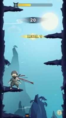 Play Ninja: Cliff jump 
