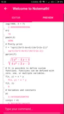 Play Notemath - Maths notepad 