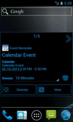 Play Notify - Blue Steel Theme 