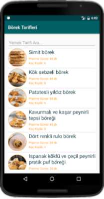 Play İnternetsiz Börek Tarifleri 