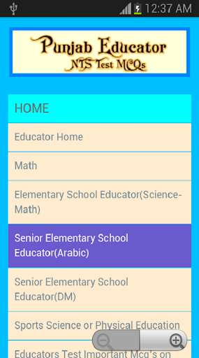 Play APK NTS-Educator-Test MCQs  and enjoy NTS-Educator-Test MCQs with UptoPlay com.sweet.ranamuhammadwaseem.punjabeducator