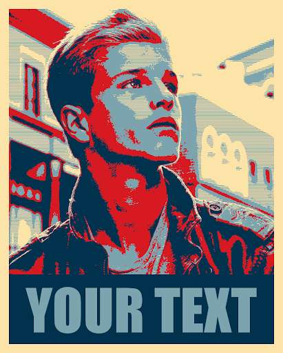 Play APK Obama Style Pop Art Image  and enjoy Obama Style Pop Art Image with UptoPlay nl.fotoview.yeswecan