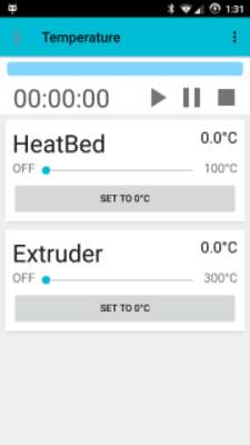 Play OctoDroid - 3D Printer Control 
