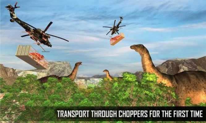 Play OffRoad Dinosaur Truck Transporter Driver 
