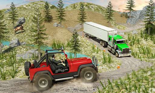 Play APK Offroad Jeep Prado Driving- Truck Driver Sim  and enjoy Offroad Jeep Prado Driving- Truck Driver Sim with UptoPlay com.offroadprado.drive.oiltanker.transport