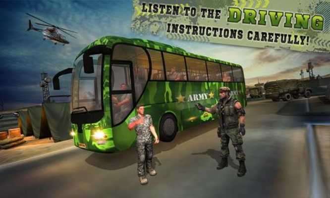Play OffRoad US Army Coach Bus Driving Simulator 