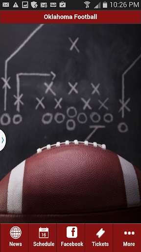 Play APK Oklahoma Football  and enjoy Oklahoma Football with UptoPlay com.a1749654855156387f0f8bb5a.a49504442a