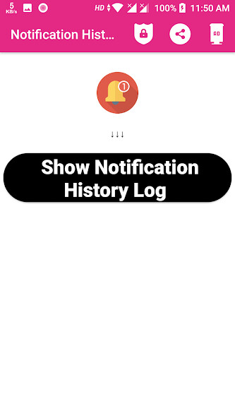 Play APK Old Notification Log  and enjoy Old Notification Log with UptoPlay com.blackcurrantstudioz.NotificationHistoryLog