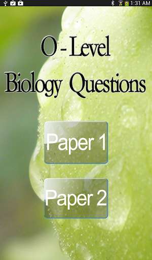 Play APK O-Level Biology  and enjoy O-Level Biology with UptoPlay com.myexample.o_level_biology