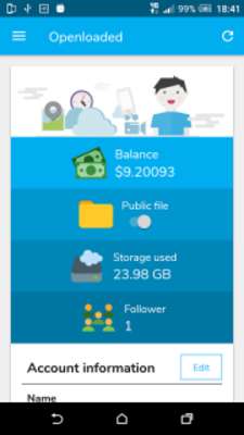 Play Openloaded - Account for Openload 