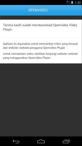 Play APK Openvideo Player  and enjoy Openvideo Player with UptoPlay io.openvideo.play