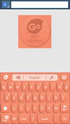 Play Orange Minimal Go Keyboard Play Orange Minimal Go Keyboard