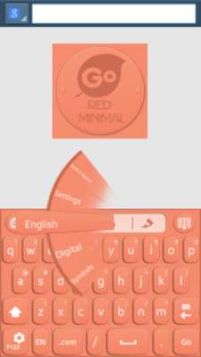 Play Orange Minimal Go Keyboard Play Orange Minimal Go Keyboard