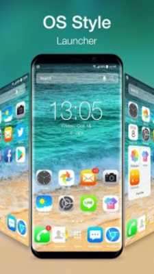 Play OS12 launcher theme &wallpaper 