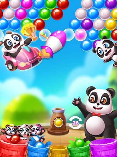Play APK Panda Bubbles Hunter  and enjoy Panda Bubbles Hunter with UptoPlay com.obikecoco.bubbleshootergame.pandaFirefox