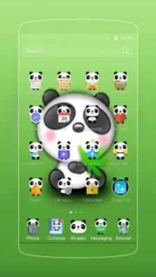 Play Panda cartoon lovely 