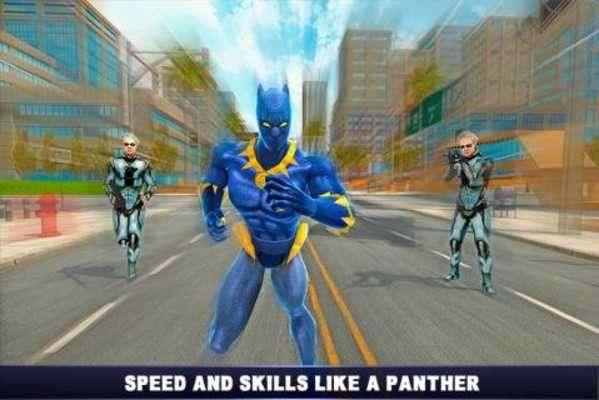 Play Panther Superhero Avenger vs Crime City 