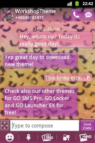 Play APK Panther Theme GO SMS  and enjoy Panther Theme GO SMS with UptoPlay com.jb.gosms.theme.aPanteraTheme