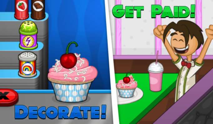 Play Papa's Cupcakeria HD 