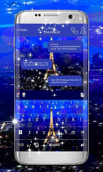 Play Paris Keyboard Theme 