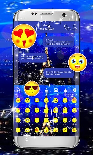 Play Paris Keyboard Theme 