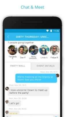 Play PartyWith: Meetup Nightlife Amsterdam, NYE & more 