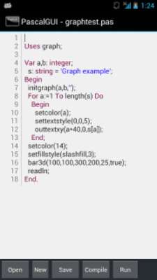 Play PascalGUI (Pascal compiler) 