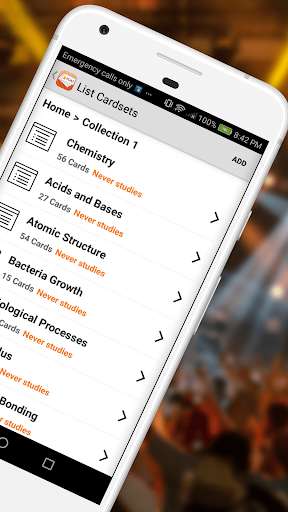 Play APK PCAT Flashcards  and enjoy PCAT Flashcards with UptoPlay com.bh.superflashcard.pcat.android