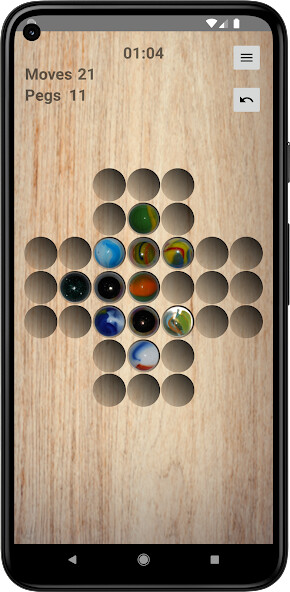 Play APK Peg Solitaire  and enjoy Peg Solitaire with UptoPlay com.banjen.app.PegSolitaire