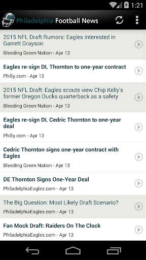 Play APK Philadelphia Football News  and enjoy Philadelphia Football News with UptoPlay com.zenmobi.android.app.nfl.eaglesnews