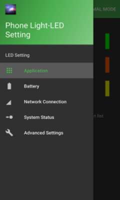 Play Phone Light-LED Setting 