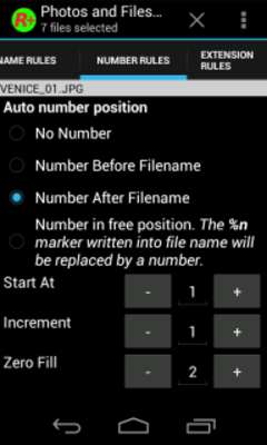 Play Photos and Files Renamer Pro 